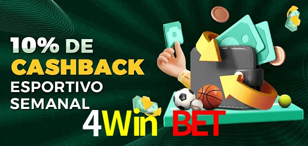 10% de bônus de cashback na 4Win Bet