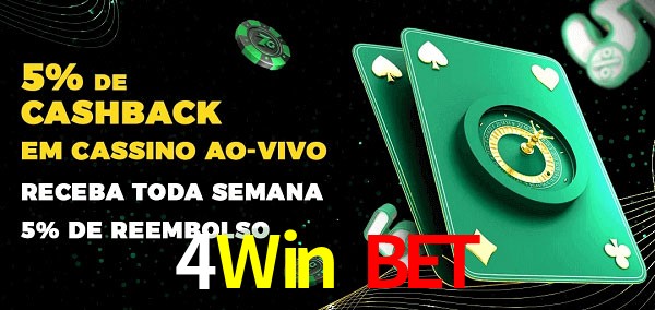 Promoções do cassino ao Vivo 4Win Bet